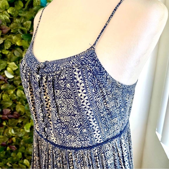 Urban Outfitters- Women Blue Mini Dress size S- Made in India - Picture 4 of 14